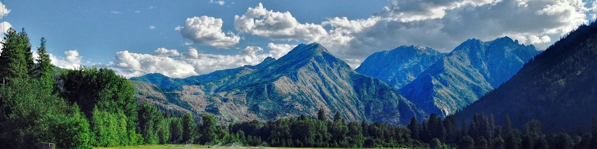 Mountain view in Leavenworth, WA